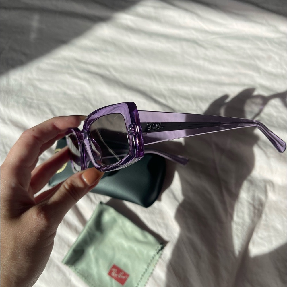 Ray Ban Transparent Sunglasses